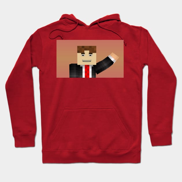 Minecraft Guy Hello! Hoodie by Winterplay